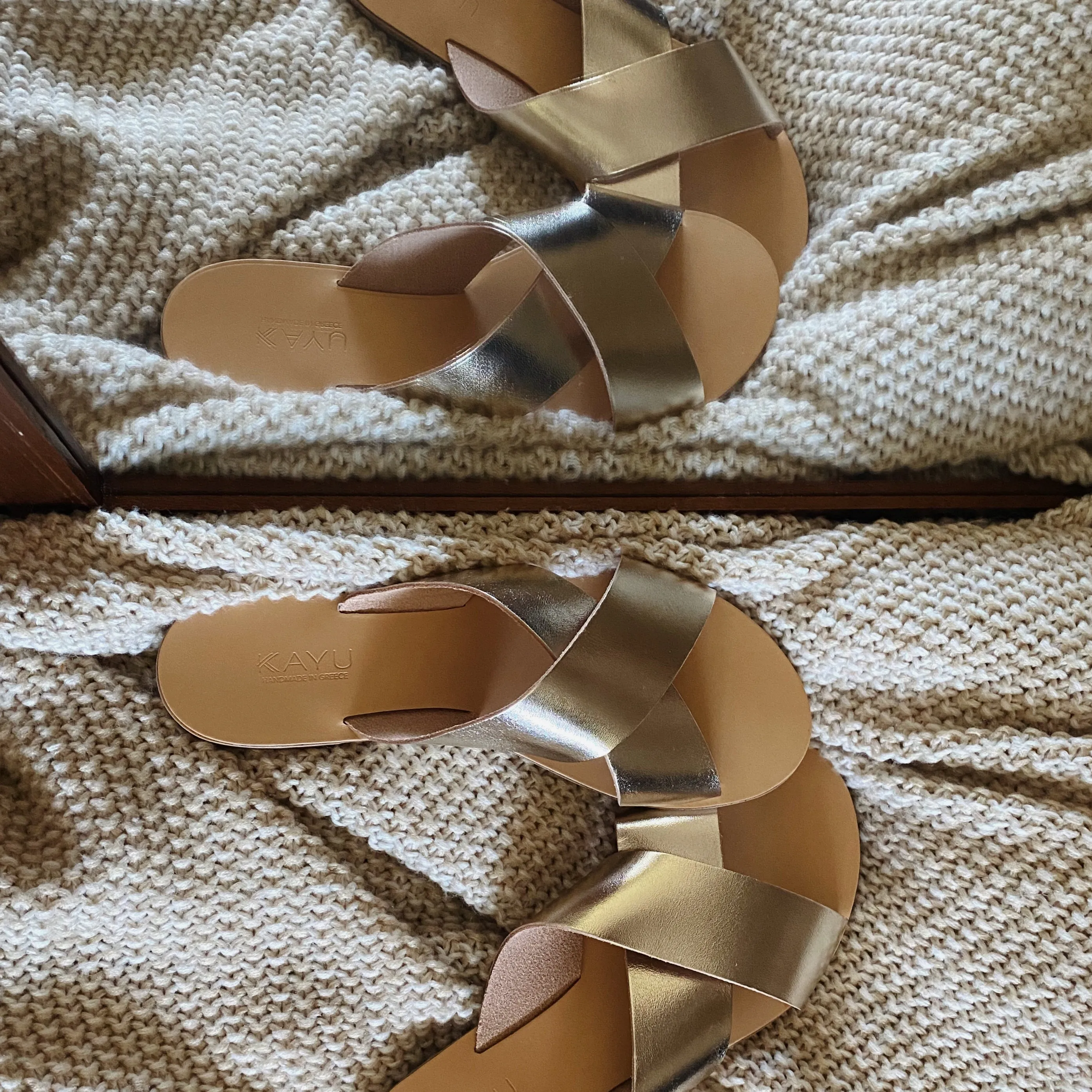 Paros Vegetable Tanned Leather Sandal