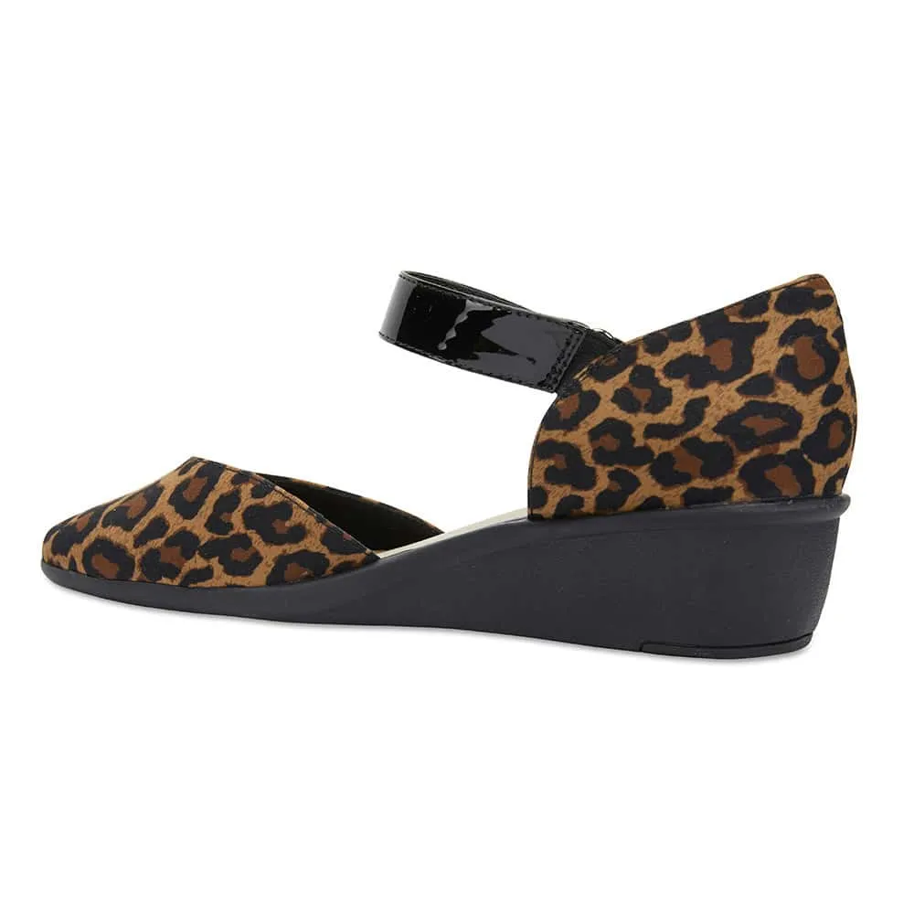 Patriot Heel in Animal Fabric