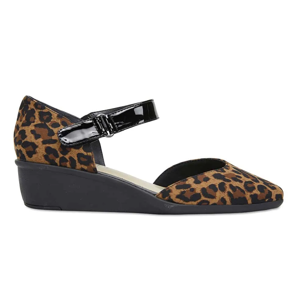 Patriot Heel in Animal Fabric