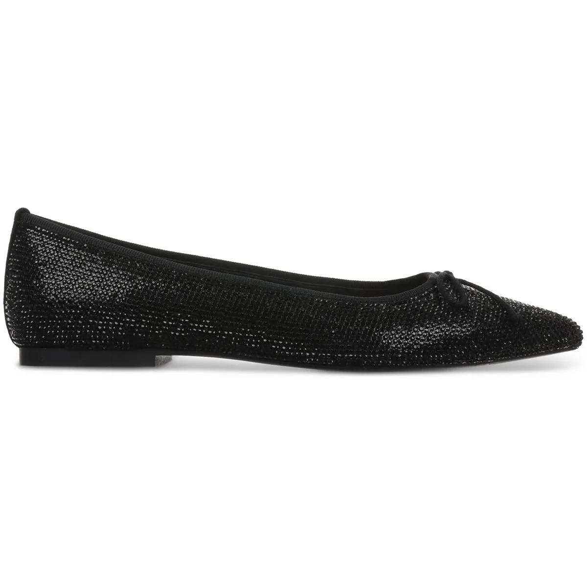 Perseif Womens Embellished Bow Ballet Flats