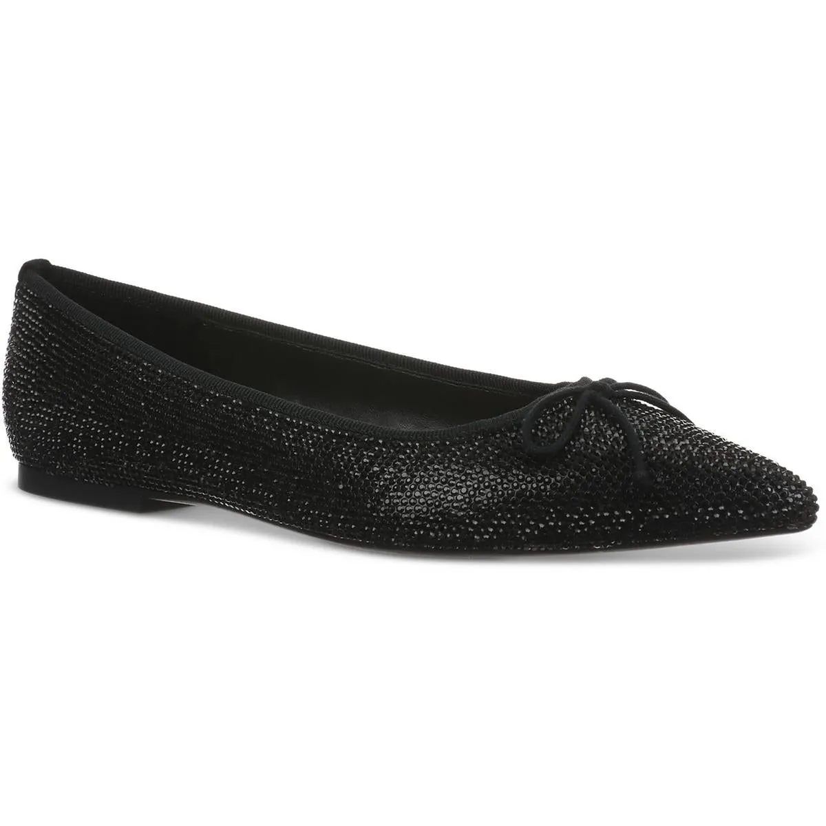Perseif Womens Embellished Bow Ballet Flats