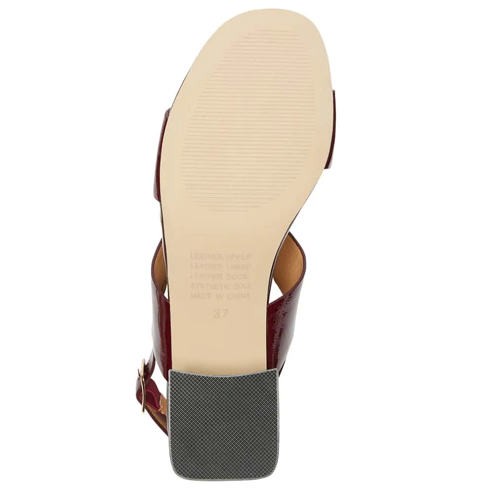 Plato Heel in Wine Patent