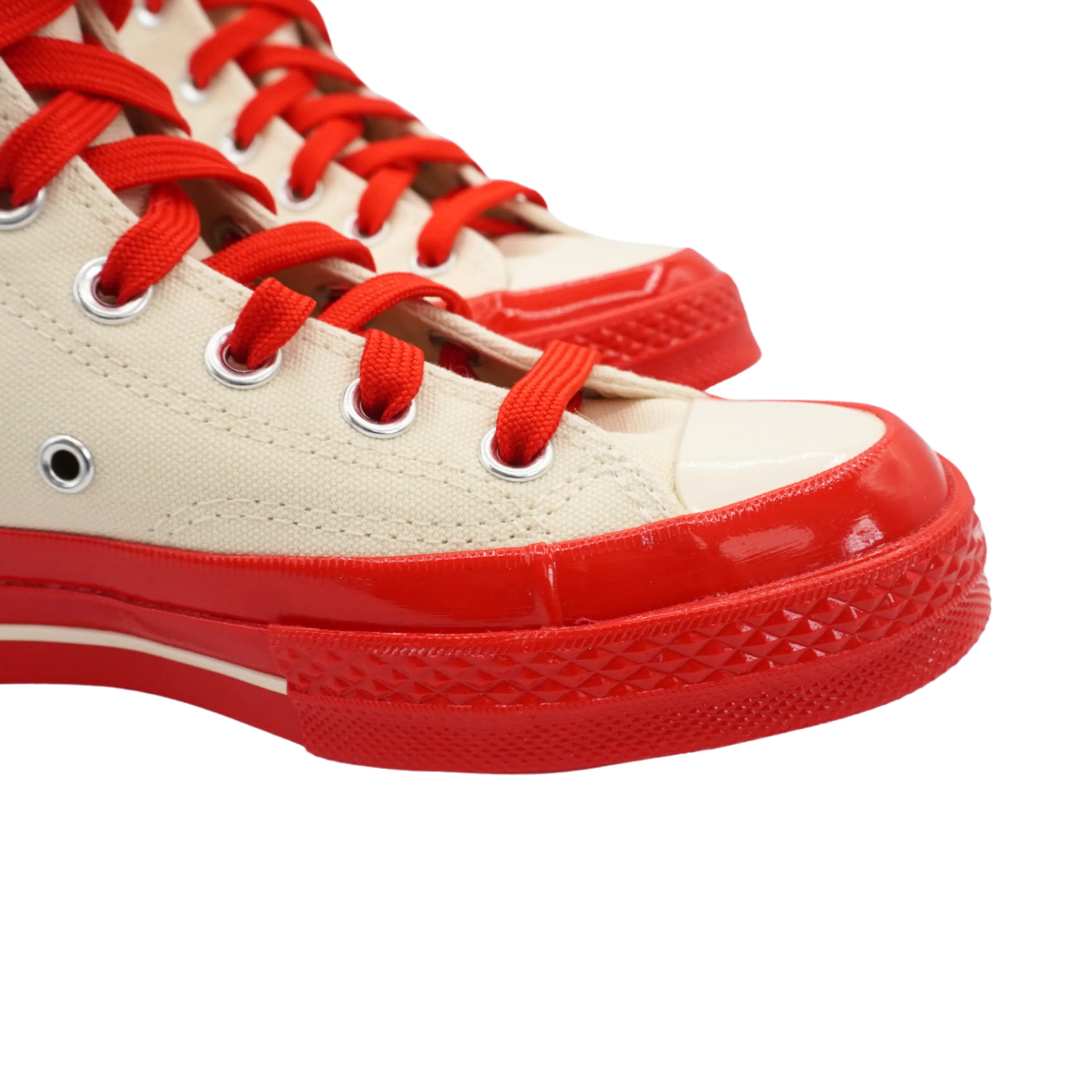 Play Comme Des Garcons x Converse High-Top Sneakers - Women's 6