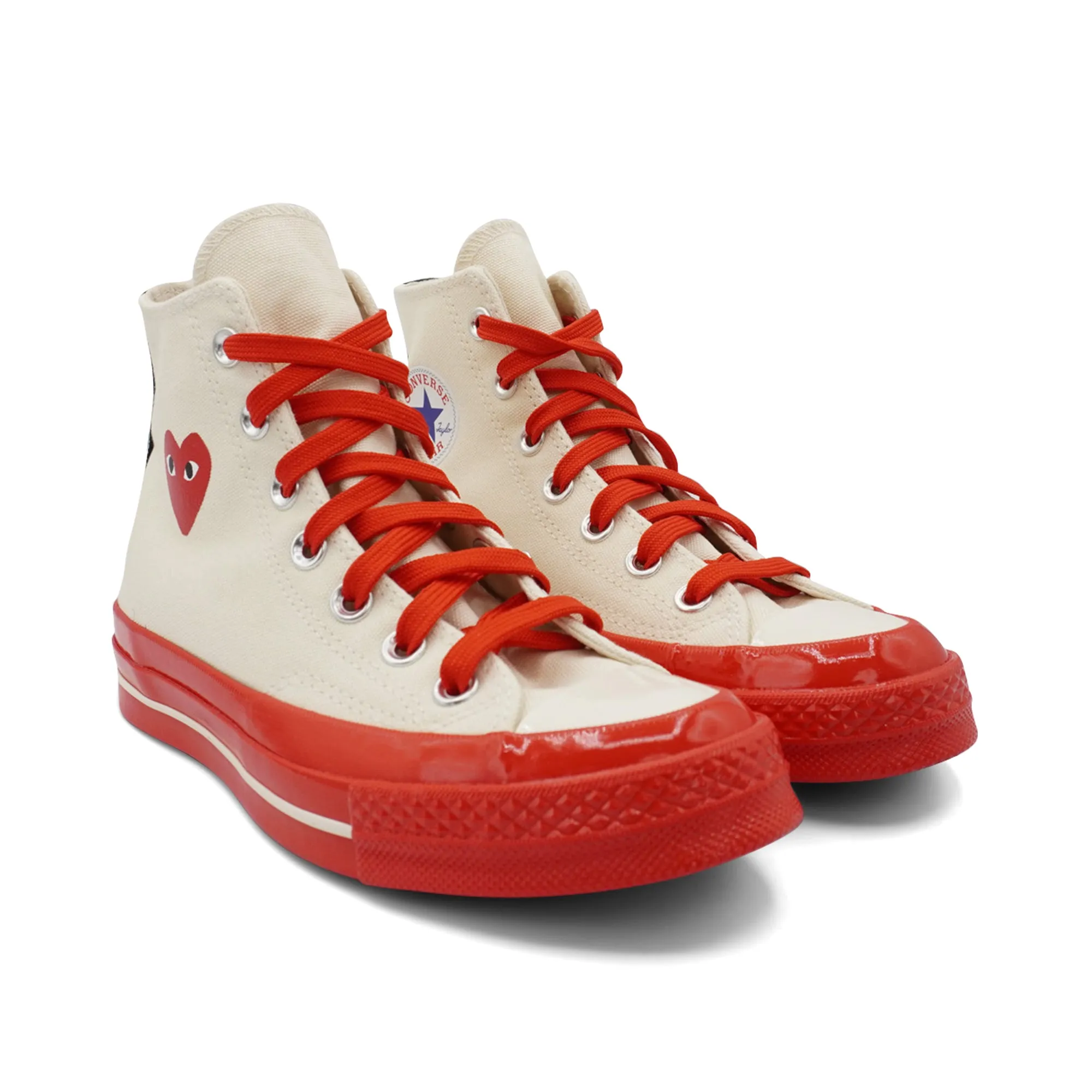 Play Comme Des Garcons x Converse High-Top Sneakers - Women's 6