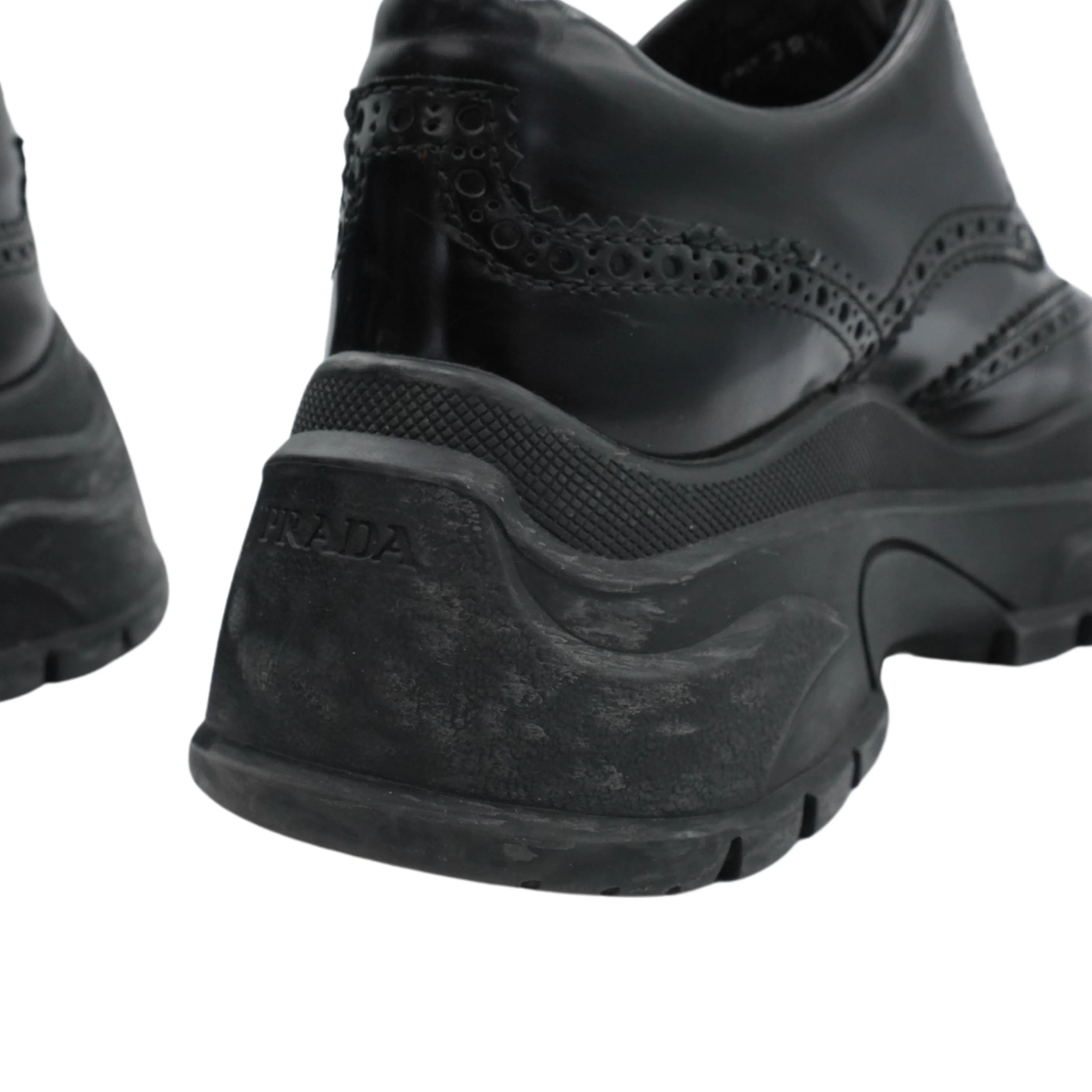 Prada Platform Brogue Sneakers - Women's 38.5