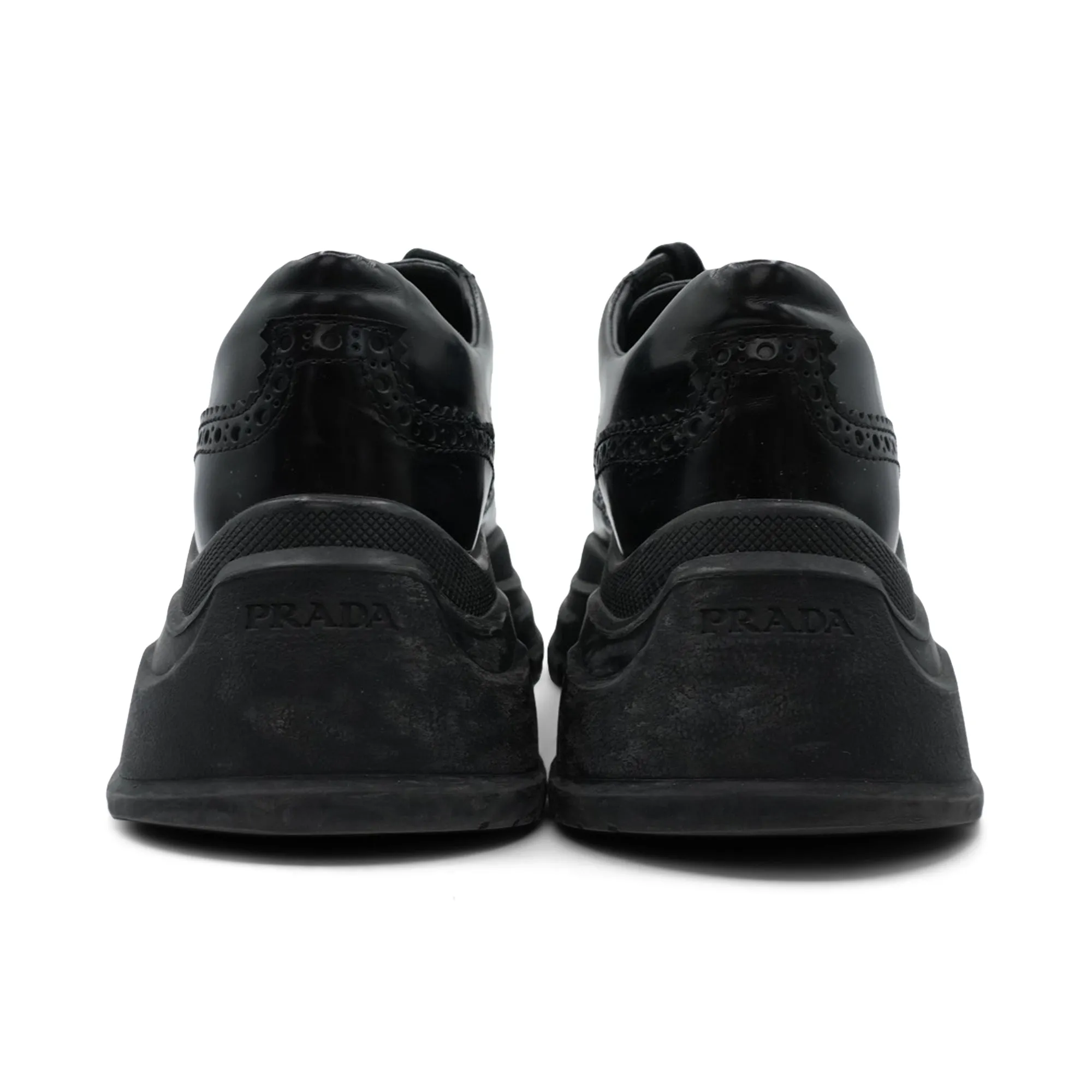 Prada Platform Brogue Sneakers - Women's 38.5