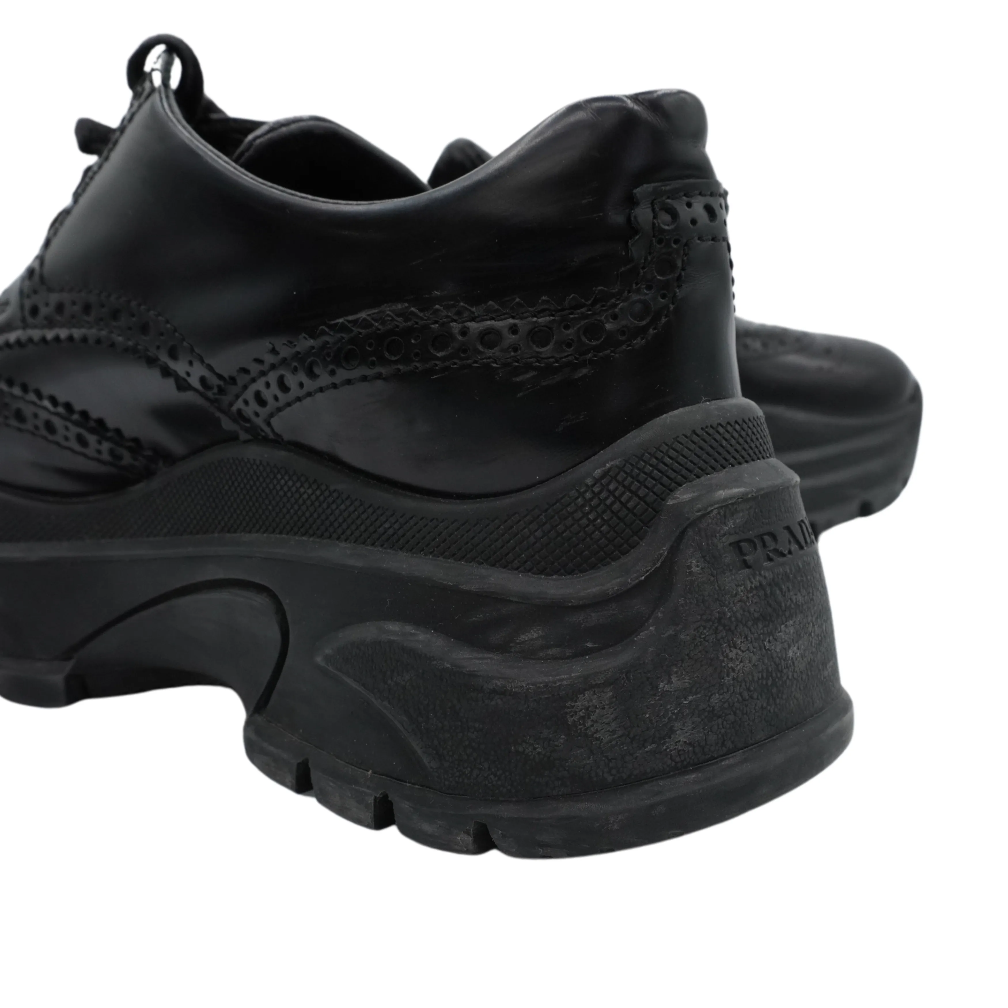 Prada Platform Brogue Sneakers - Women's 38.5