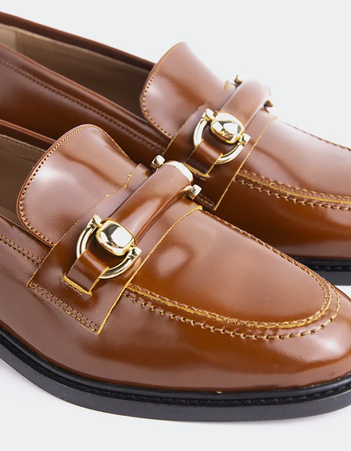 Prato Tan Leather