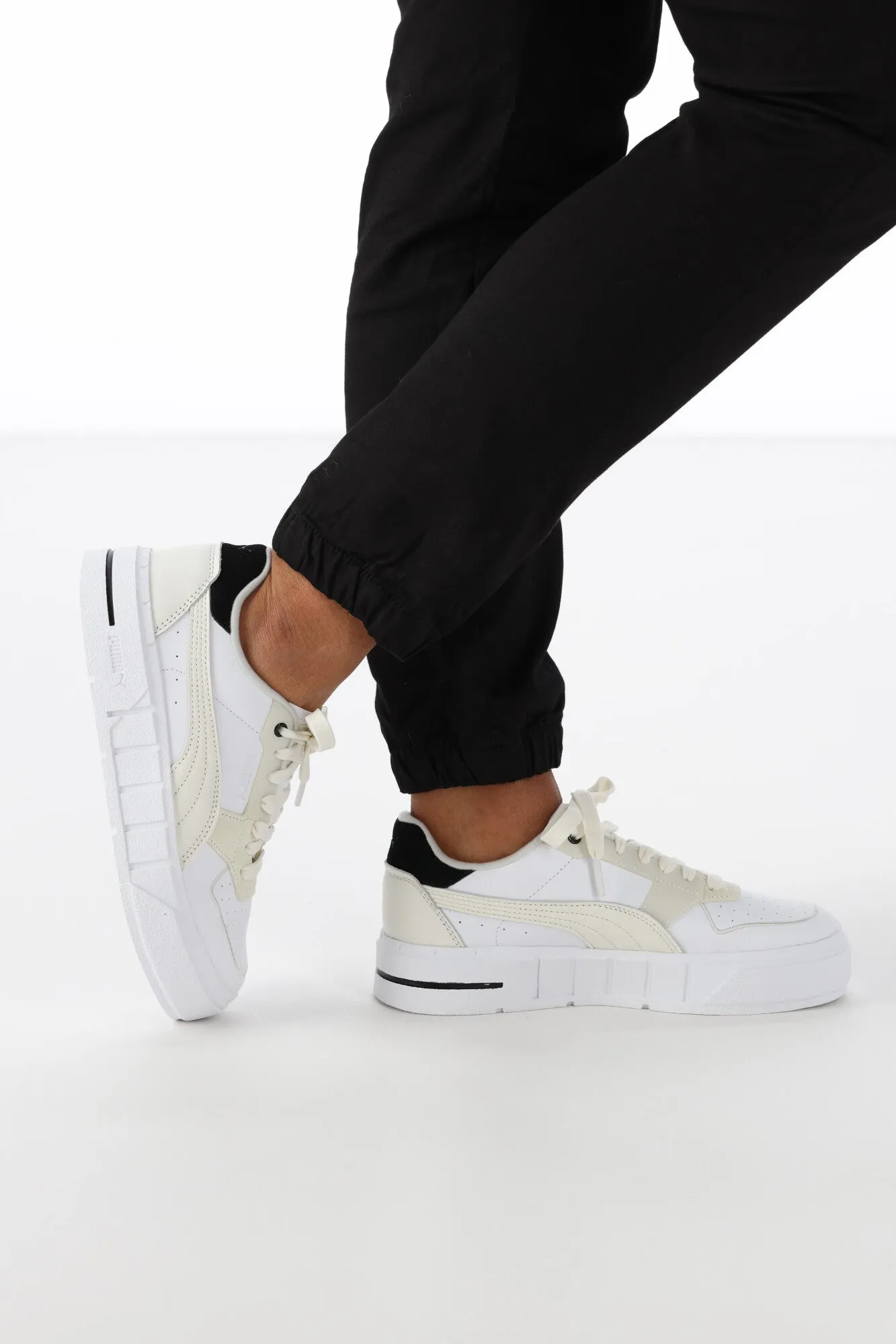 Puma Cali Court Pure Luxe Womens Black Warm White