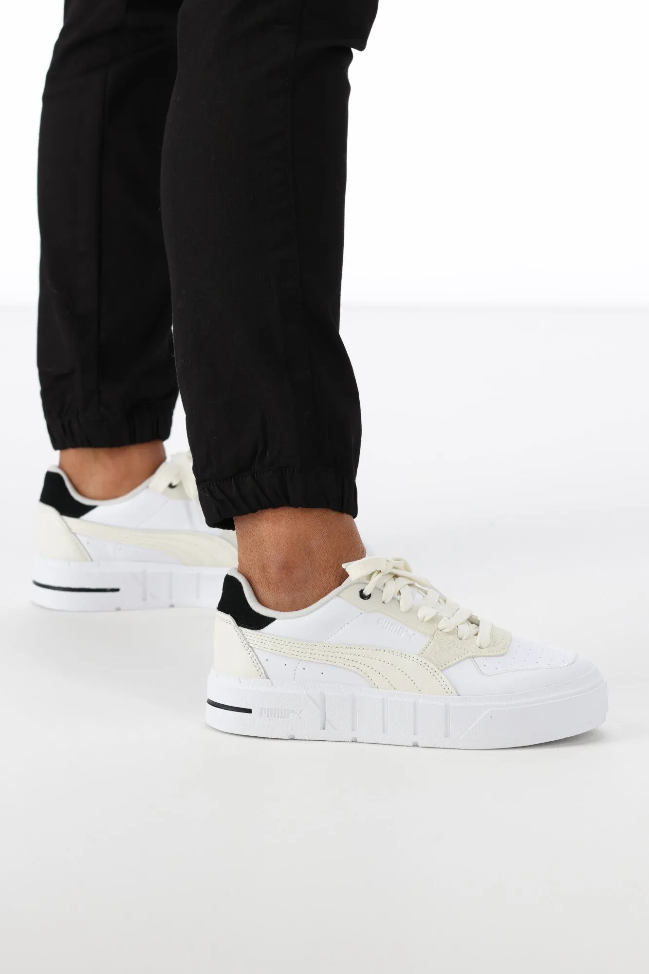 Puma Cali Court Pure Luxe Womens Black Warm White