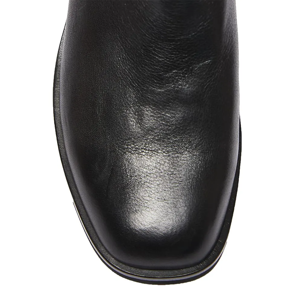 Rafferty Boot in Black Leather