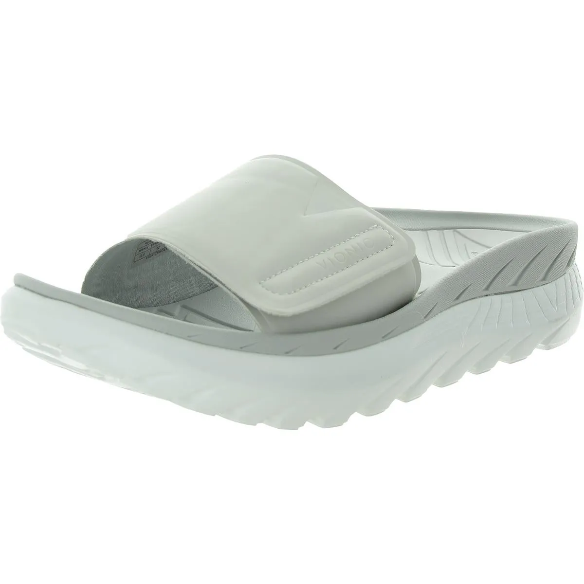 Rejuvenate Womens Slip On Comfort Slide Sandals