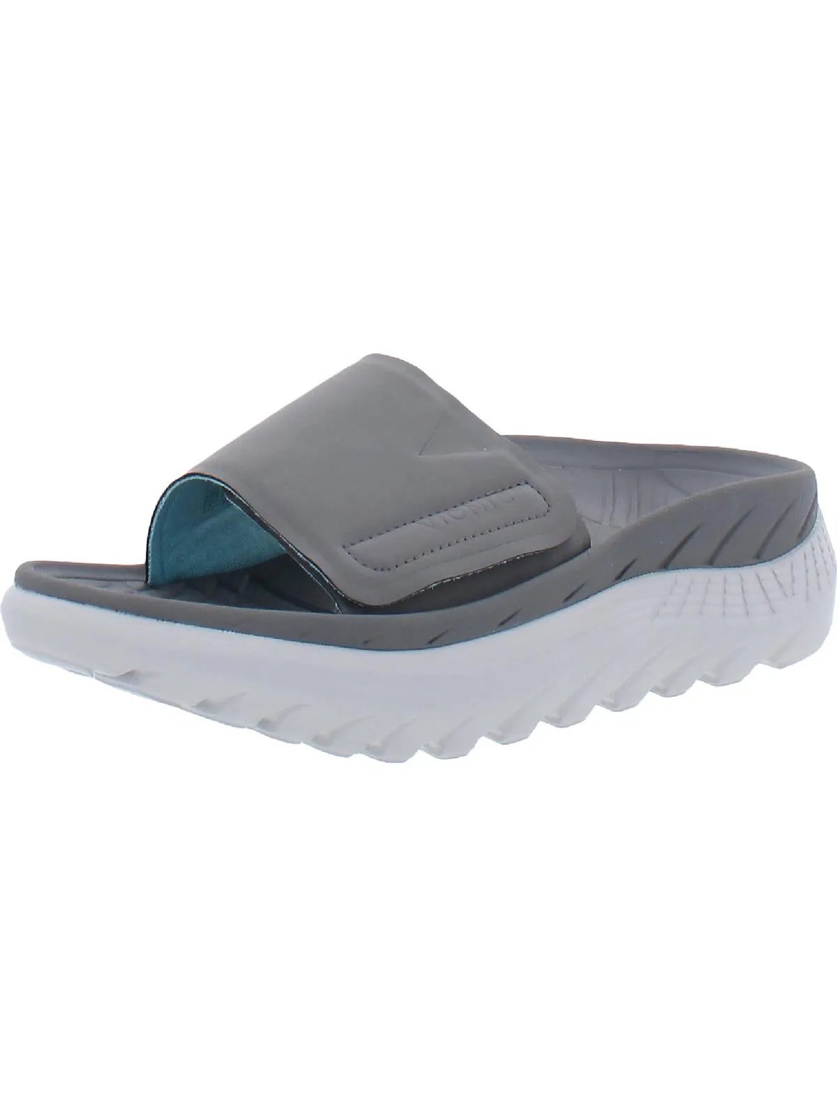 Rejuvenate Womens Slip On Comfort Slide Sandals