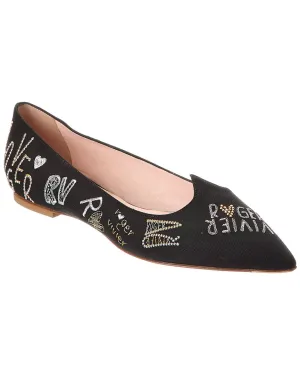 Roger Vivier I Love Grosgrain Flat
