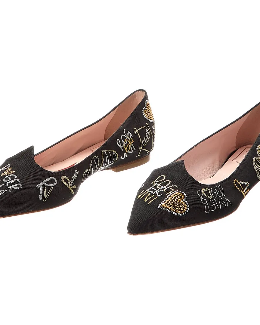 Roger Vivier I Love Grosgrain Flat