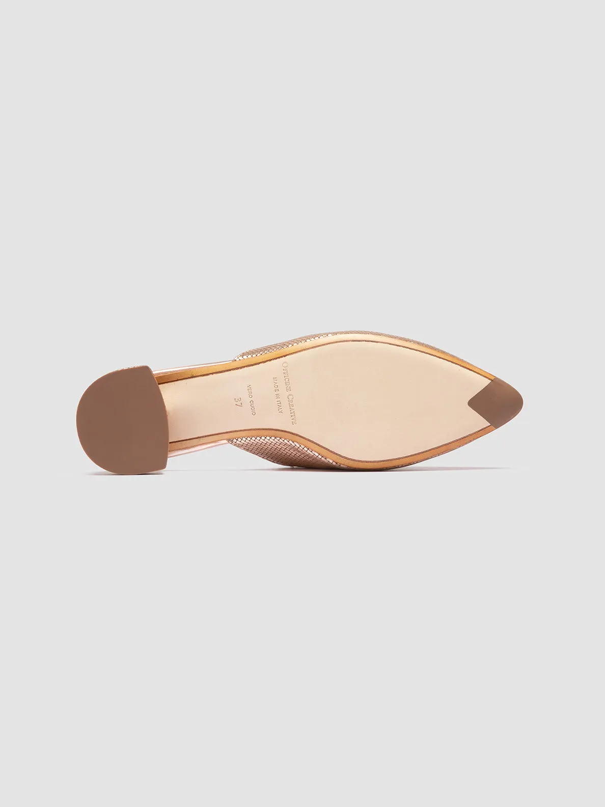 SAGE 106 - Pink Leather Mule