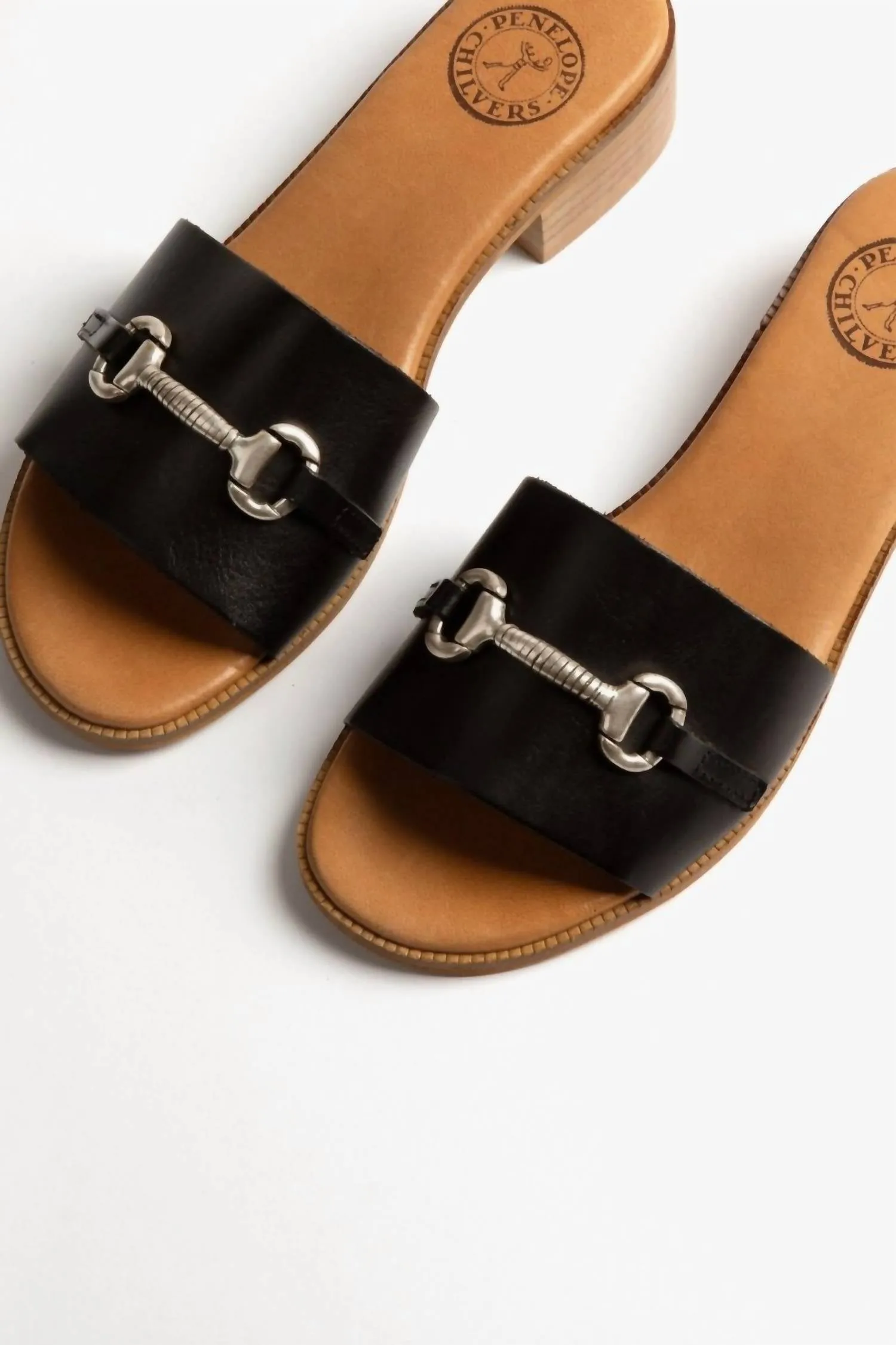 Salamanca Horsebit Mule In Black
