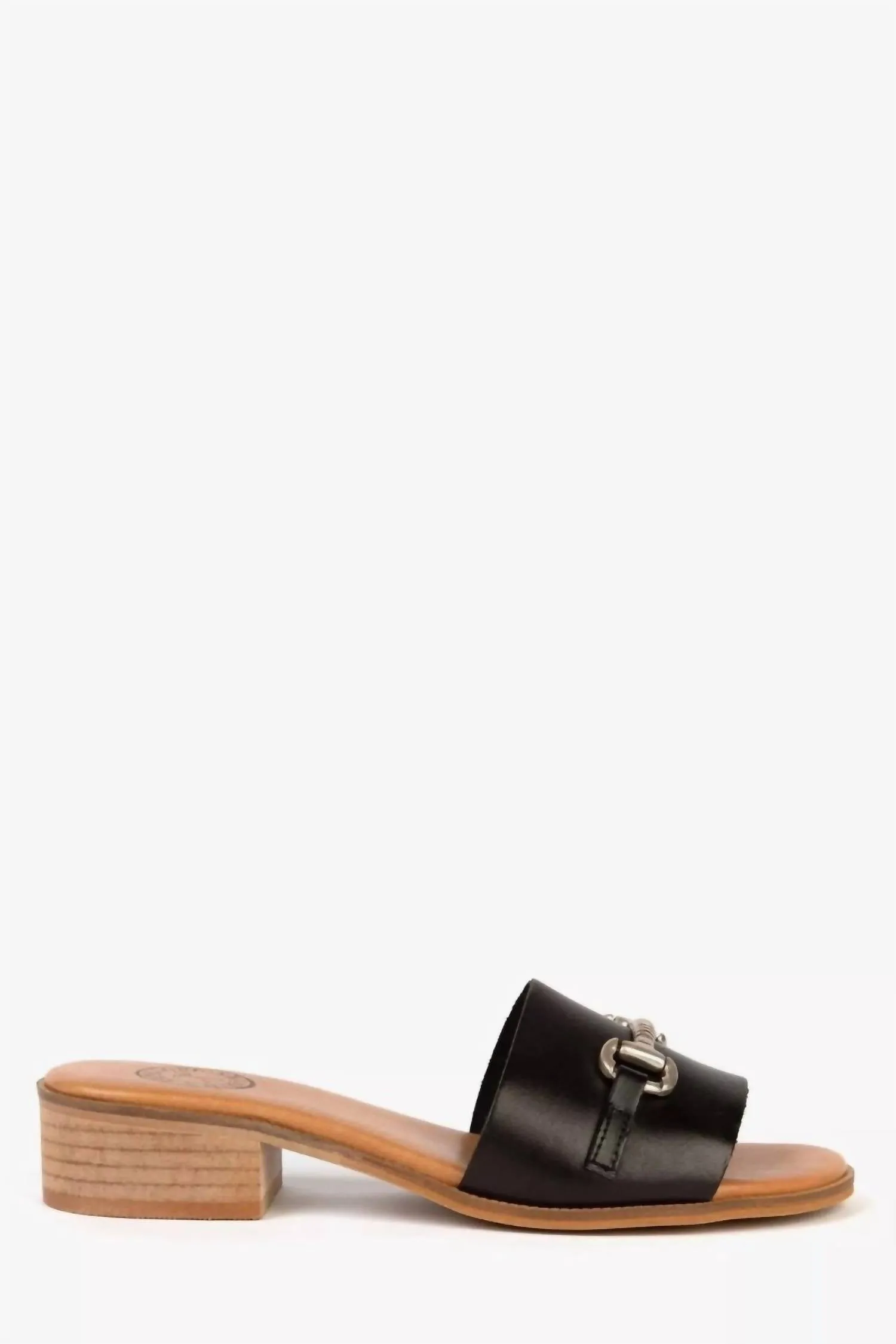 Salamanca Horsebit Mule In Black