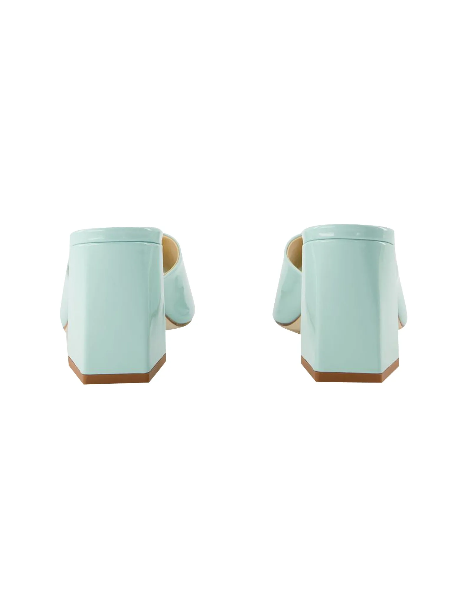 Sandi Sandals - Aeyde - Acqua - Patent Leather