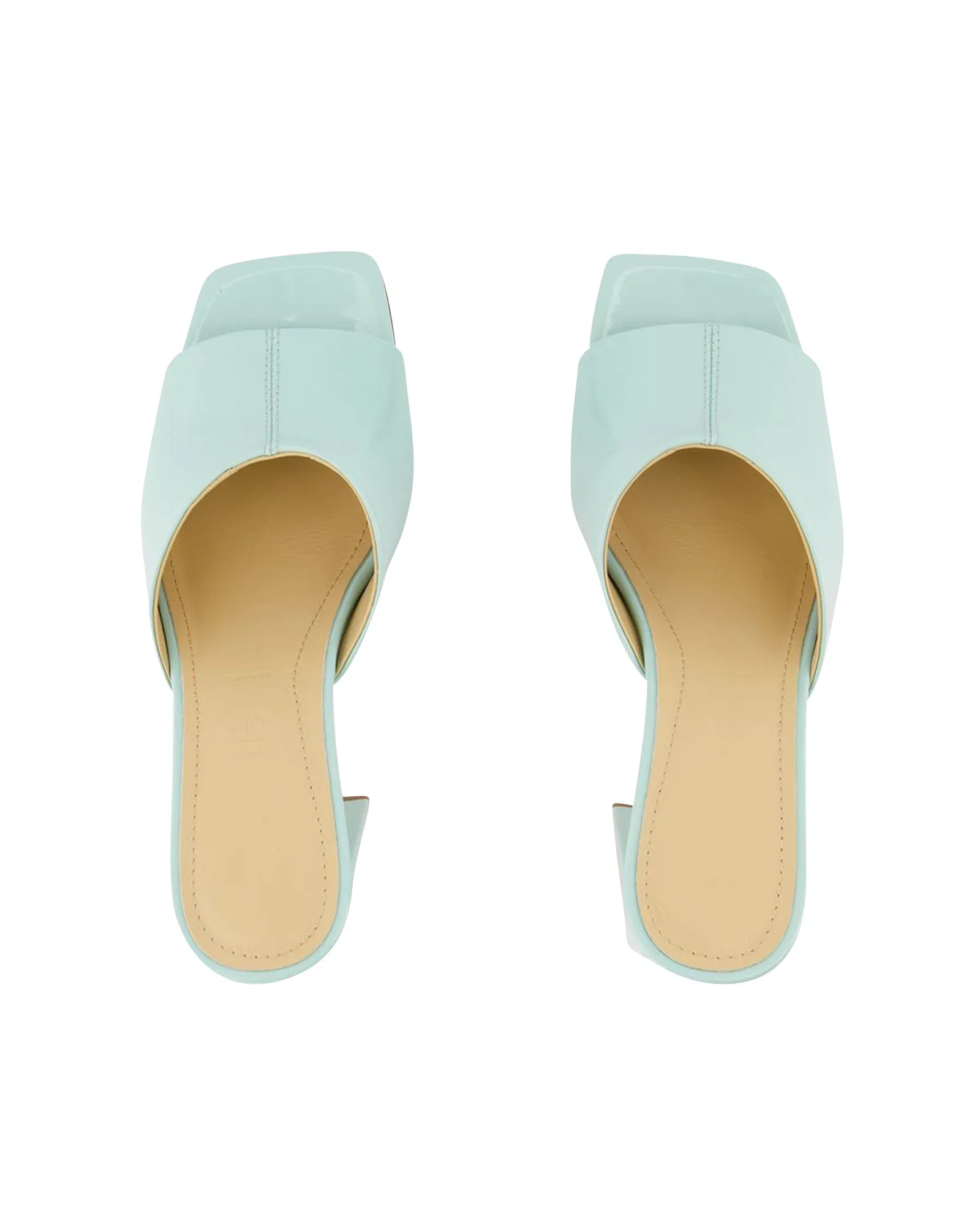 Sandi Sandals - Aeyde - Acqua - Patent Leather