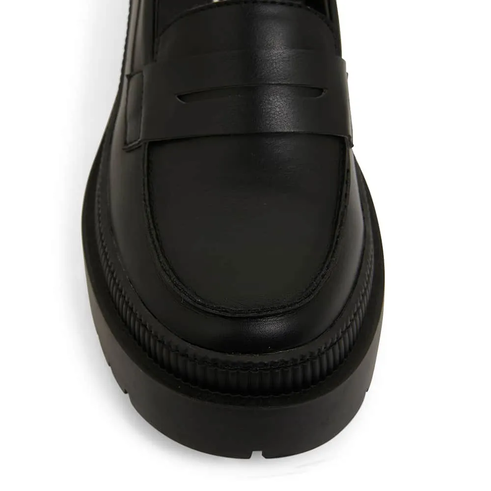 Sawyer Loafer in Black Smooth
