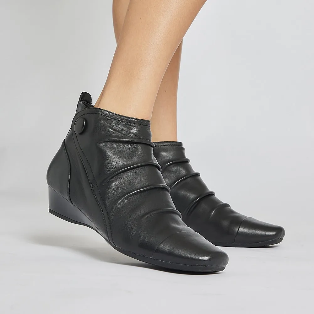 Seville Boot in Black Leather