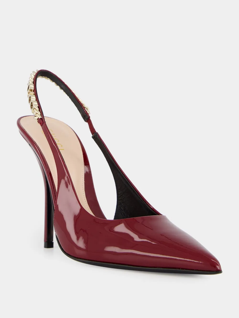 Signoria Slingback Rosso Ancora 105mm Pump