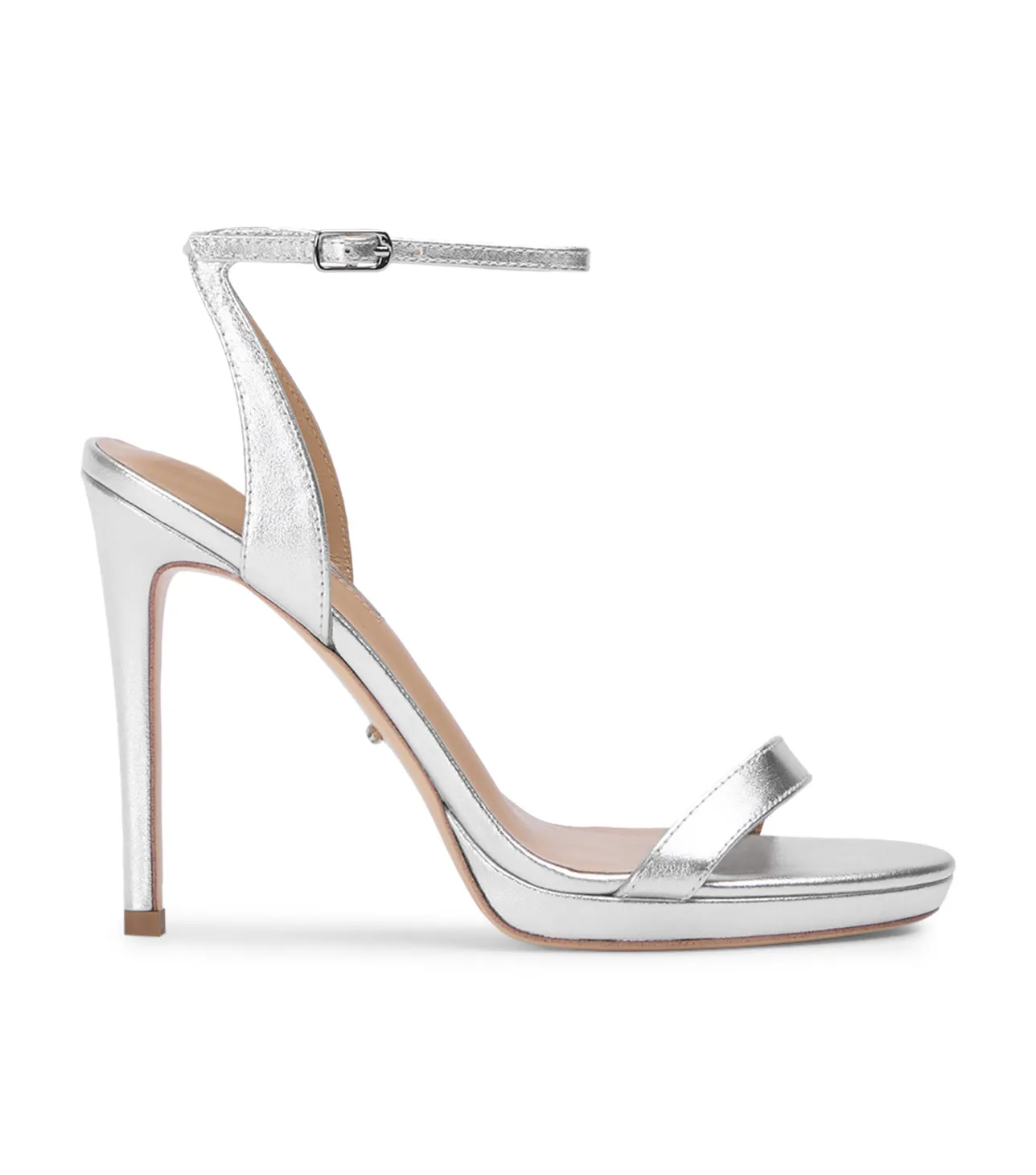 Skye Silver Nappa Metallic