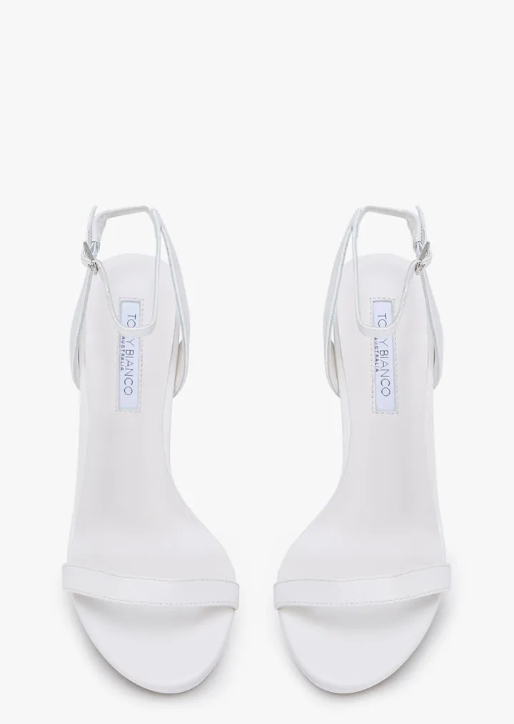 Skye White Nappa