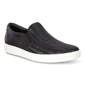 Soft 7 - Woven Slip-On - Black
