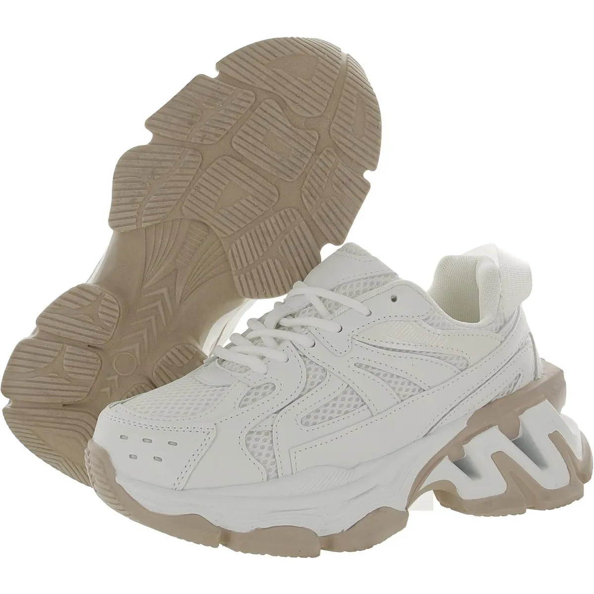 Speedyy Womens Faux Leather Workout Running & Training Shoes