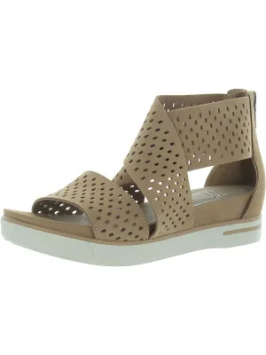 Sport P Womens Nubuck Strappy Platform Sandals