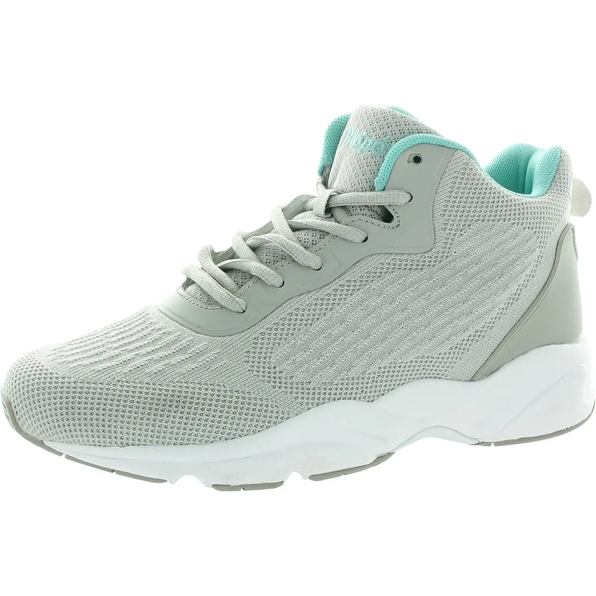 Stability Strive Mid Womens Lace-Up Knit Running & Training Shoes