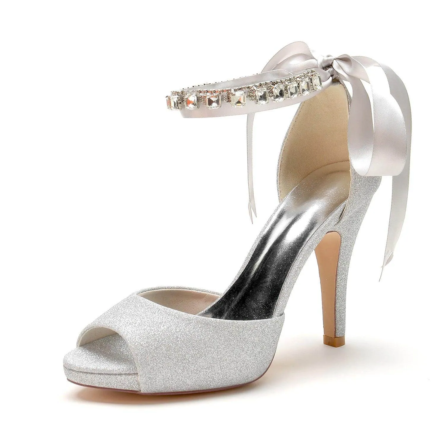 Stiletto Heel 10cm Glitter Shoes CK0354