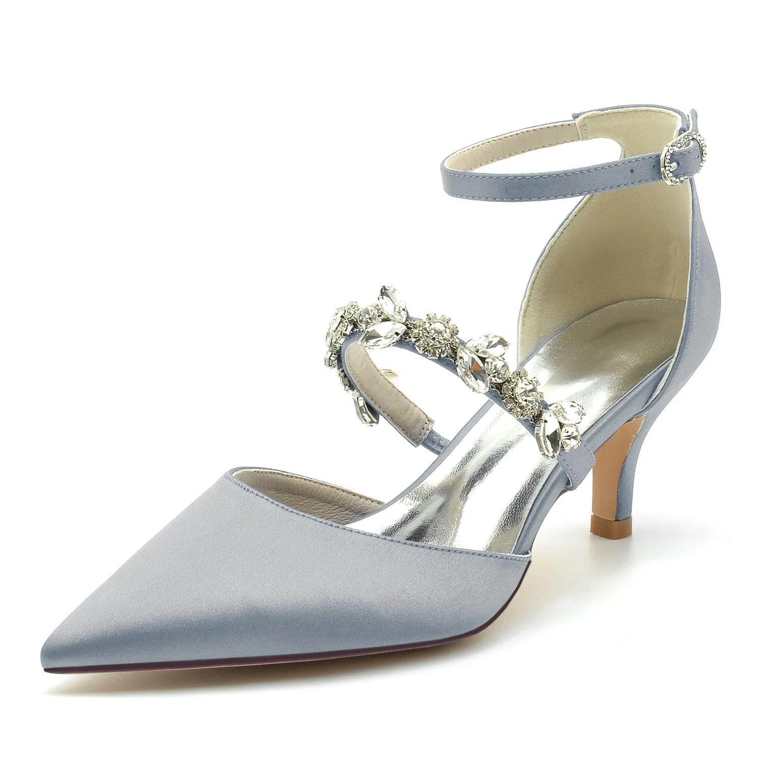 Stiletto Heel 6cm Silk-Like Shoes CK0202