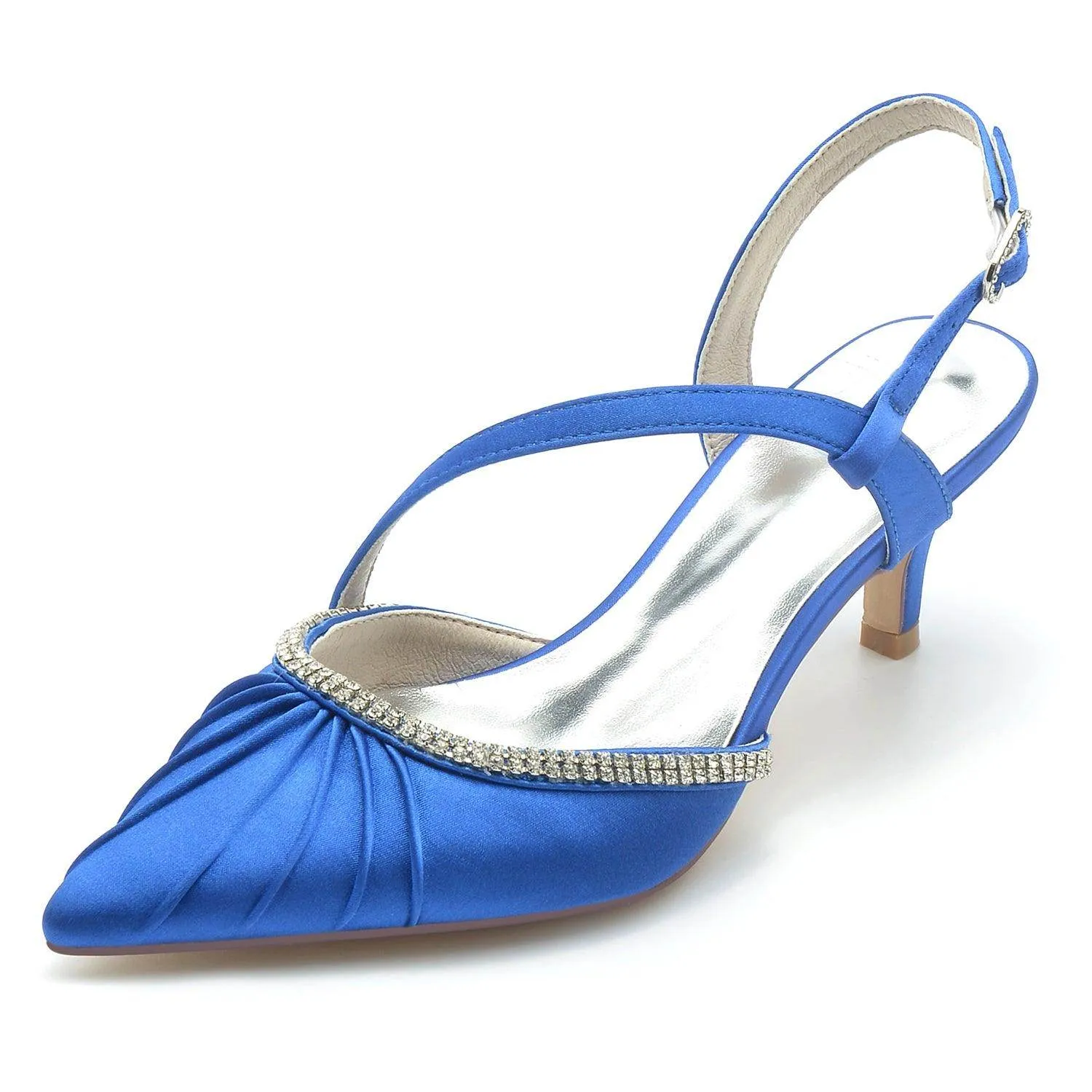Stiletto Heel 6cm Silk-Like Shoes CK0205