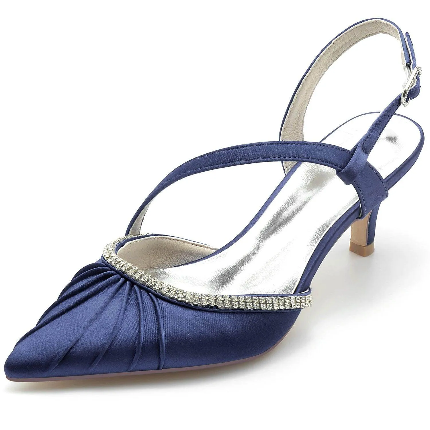 Stiletto Heel 6cm Silk-Like Shoes CK0205