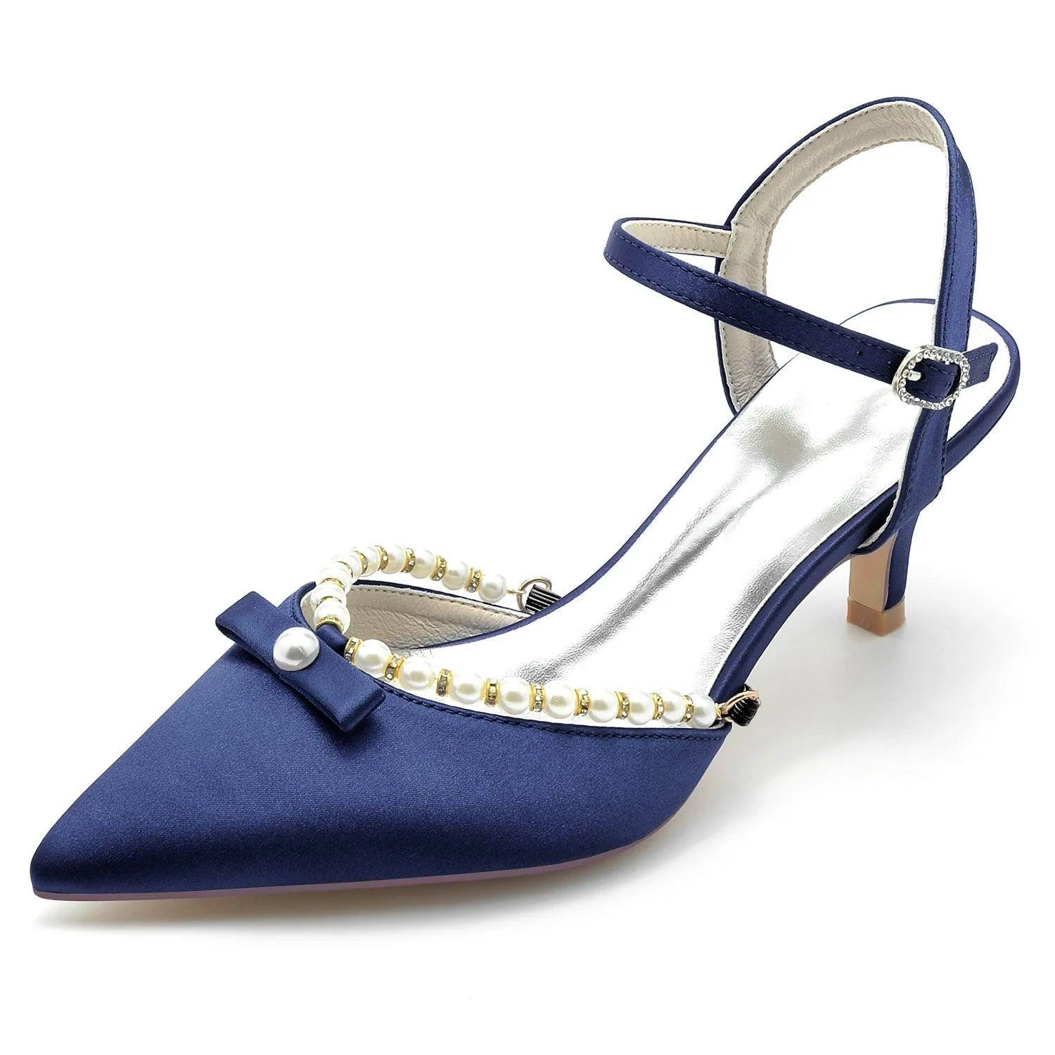 Stiletto Heel 6cm Silk-Like Shoes CK0207