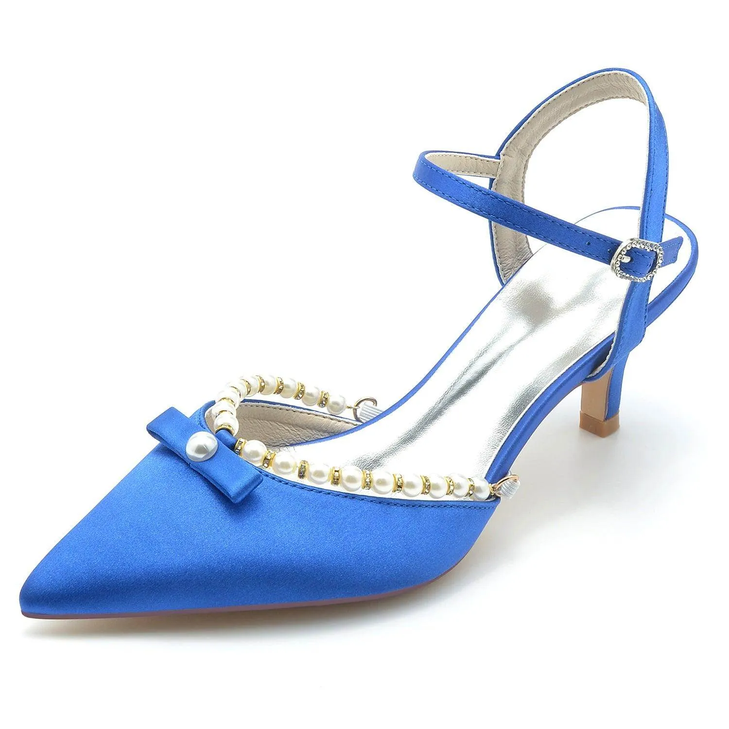 Stiletto Heel 6cm Silk-Like Shoes CK0207