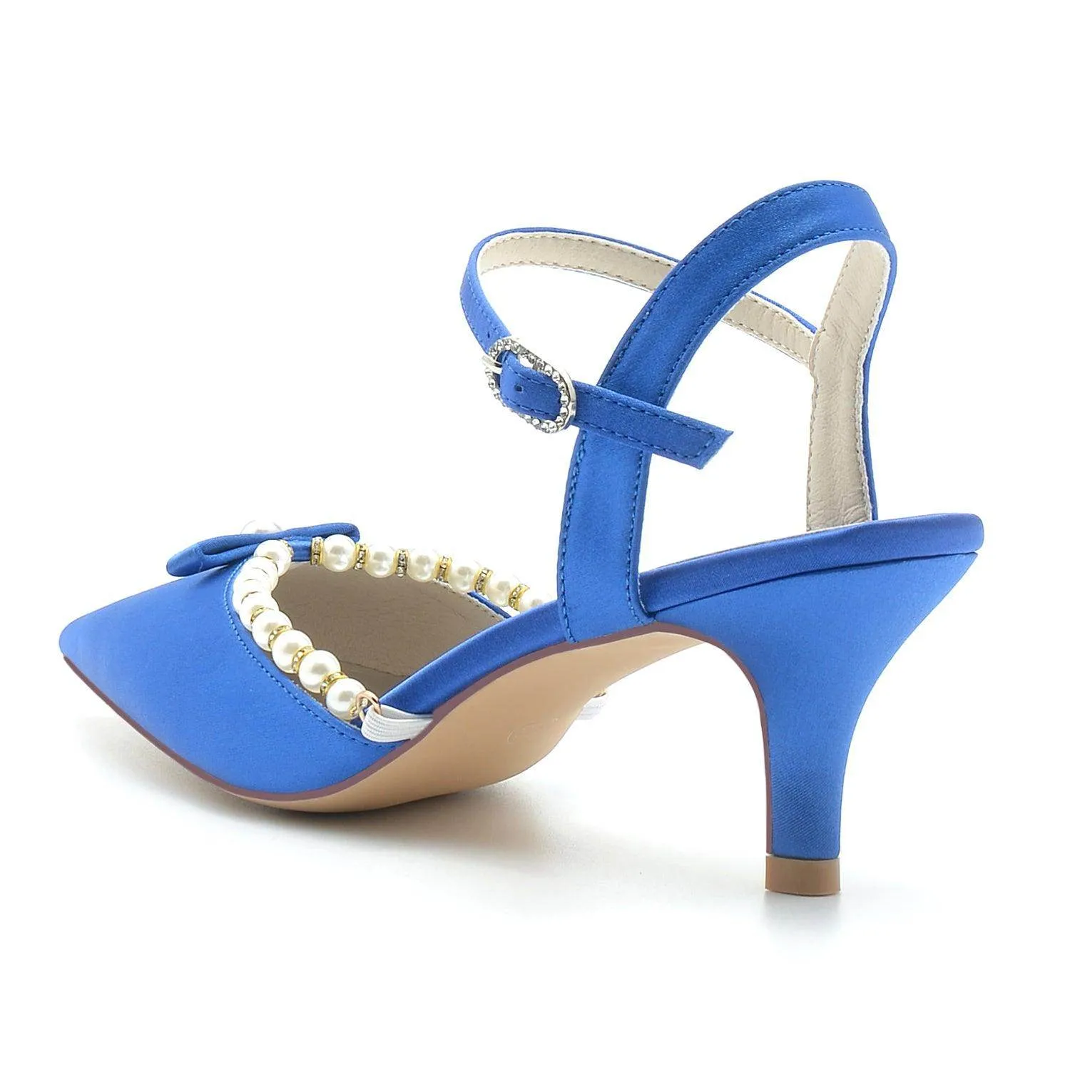 Stiletto Heel 6cm Silk-Like Shoes CK0207