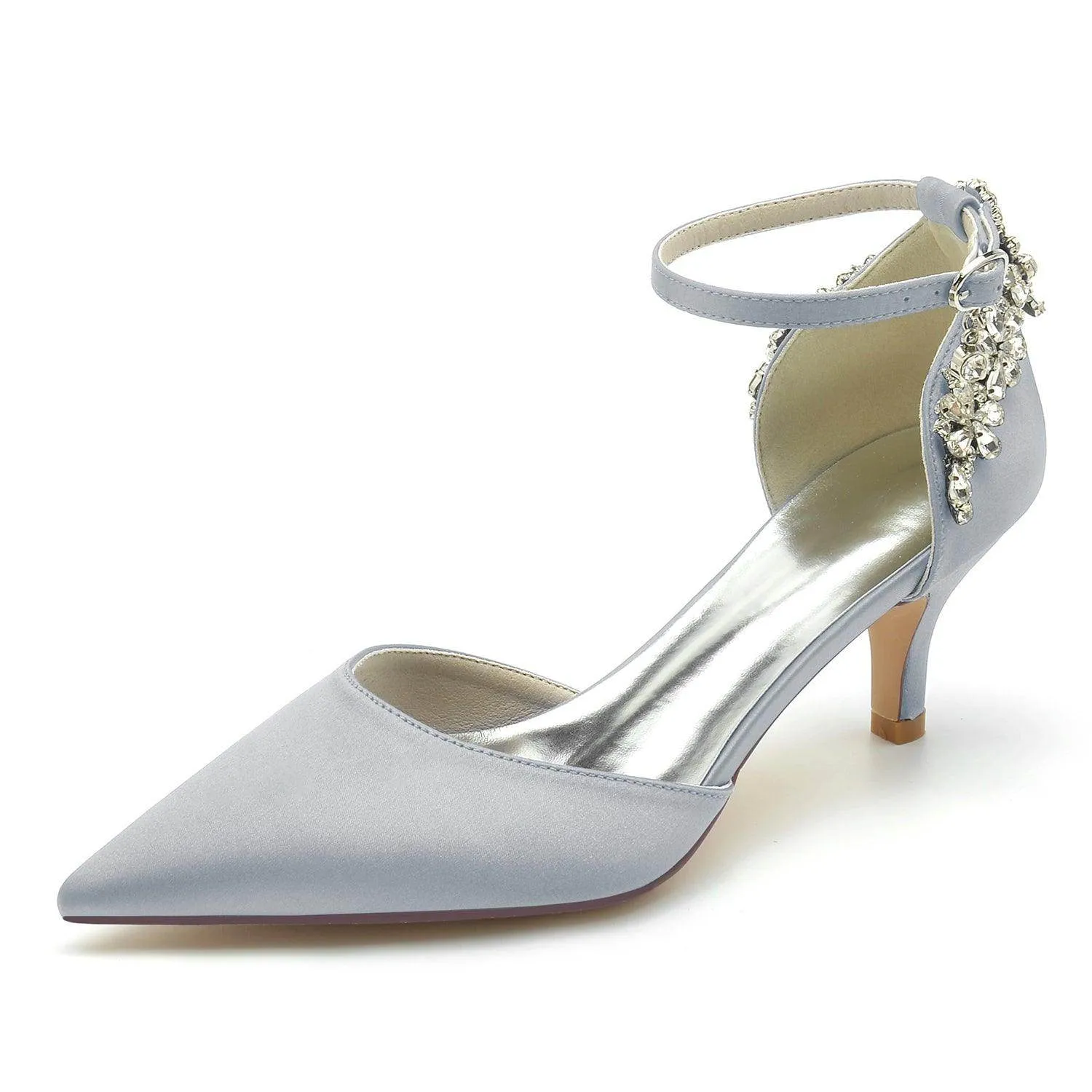 Stiletto Heel 6cm Silk-Like Shoes CK0209