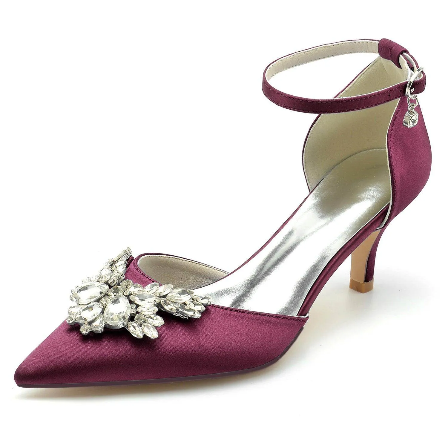 Stiletto Heel 6cm Silk-Like Shoes CK0211
