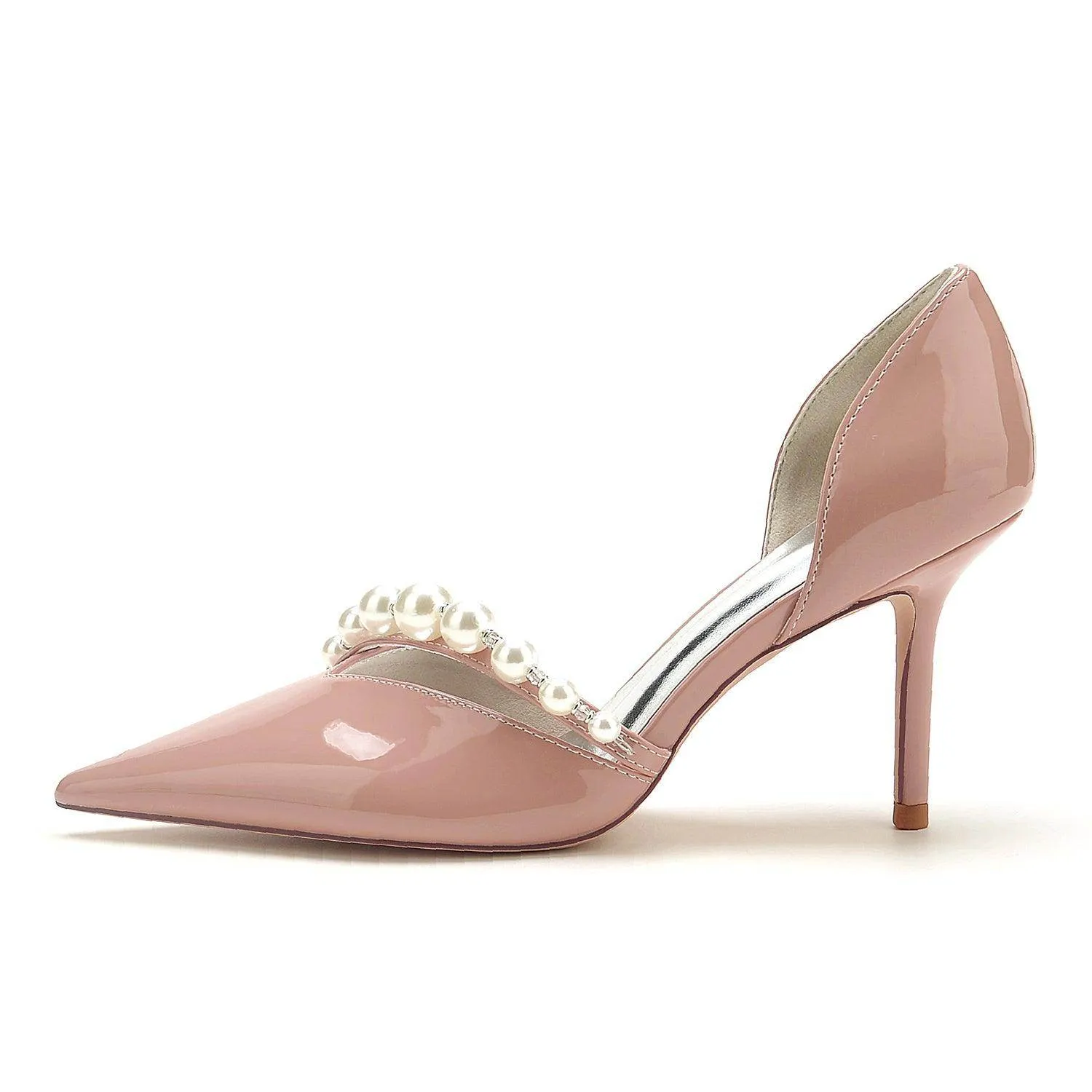 Stiletto Heel 8.5cm Patent Leather Shoes CK0176