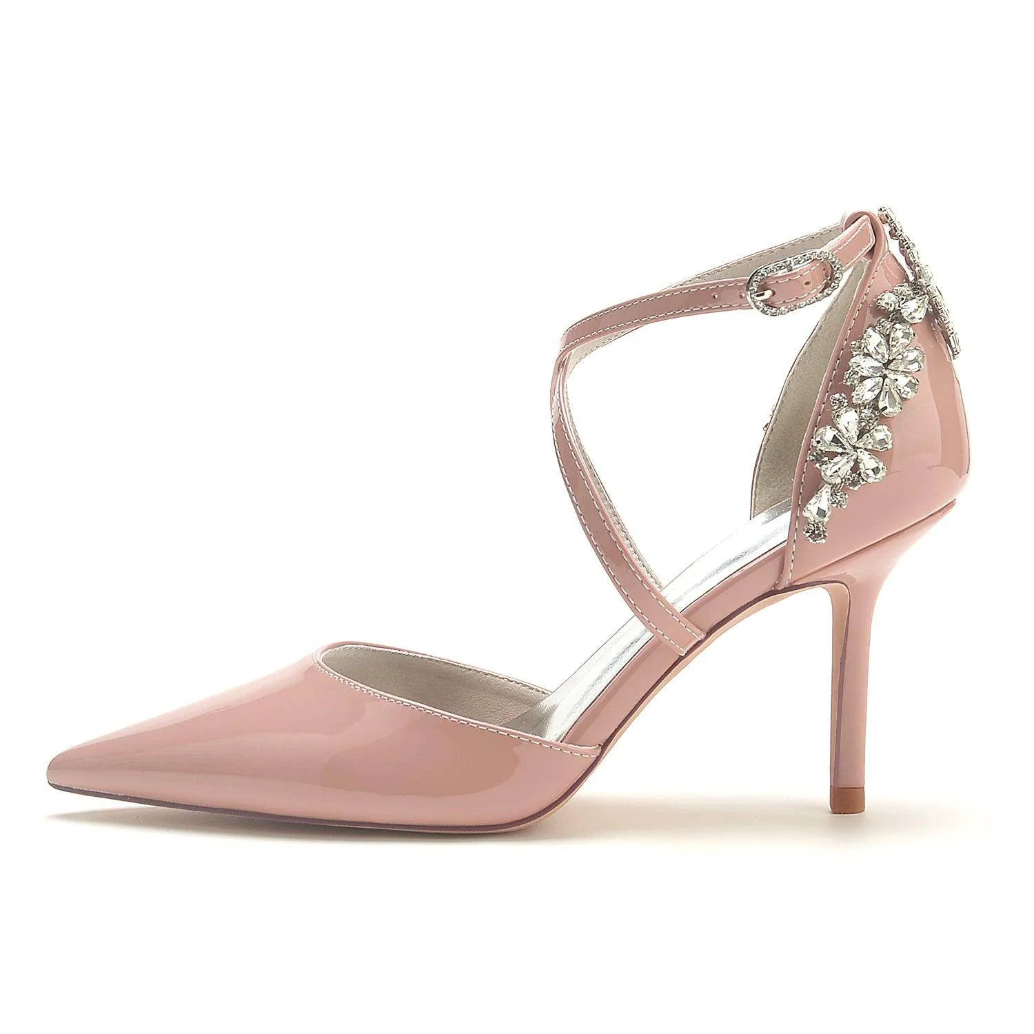 Stiletto Heel 8.5cm Patent Leather Shoes CK0179