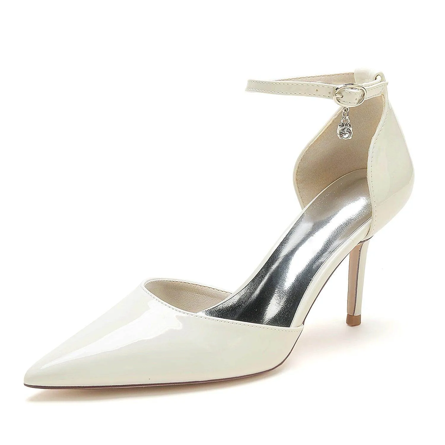 Stiletto Heel 8.5cm Patent Leather Shoes CK0180