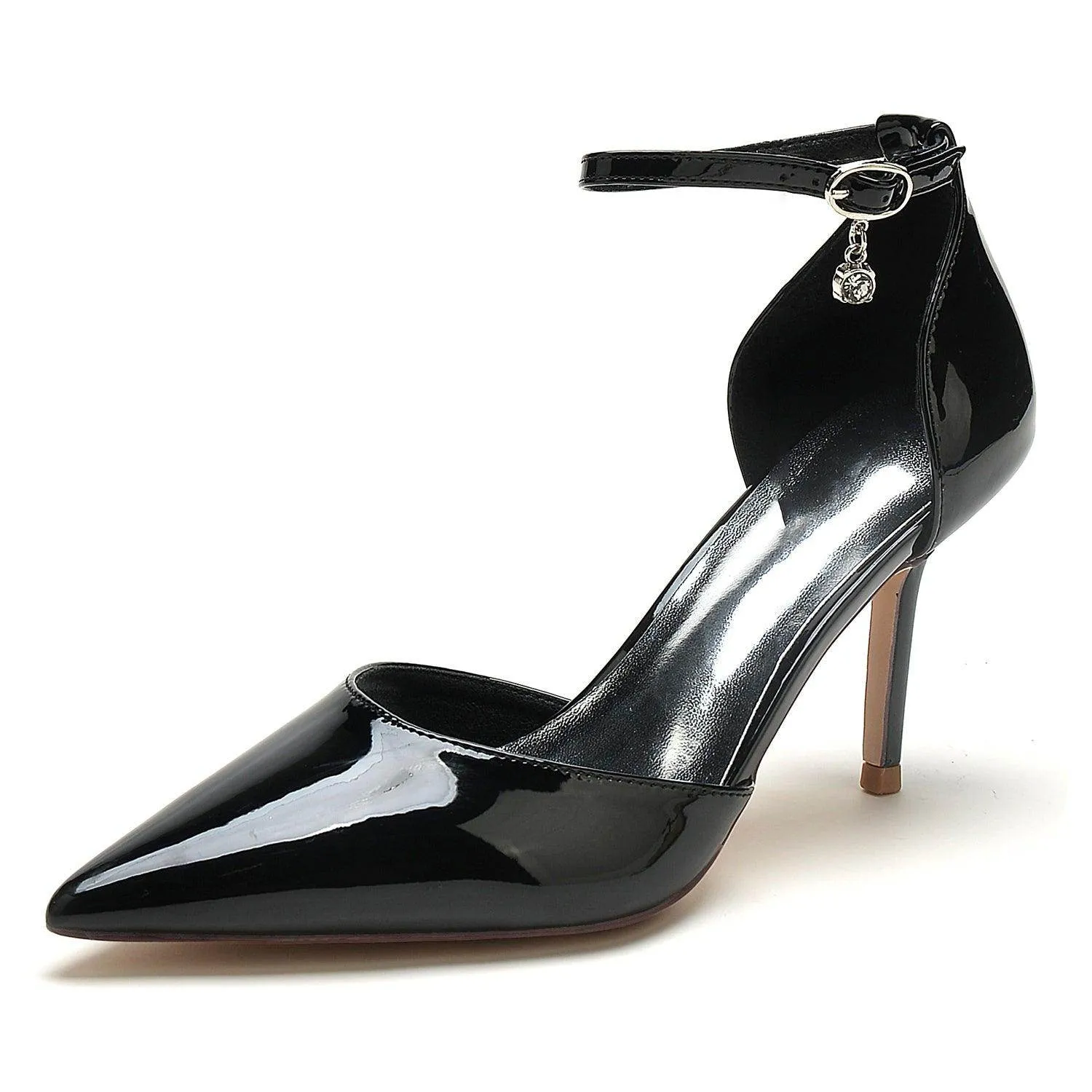 Stiletto Heel 8.5cm Patent Leather Shoes CK0180