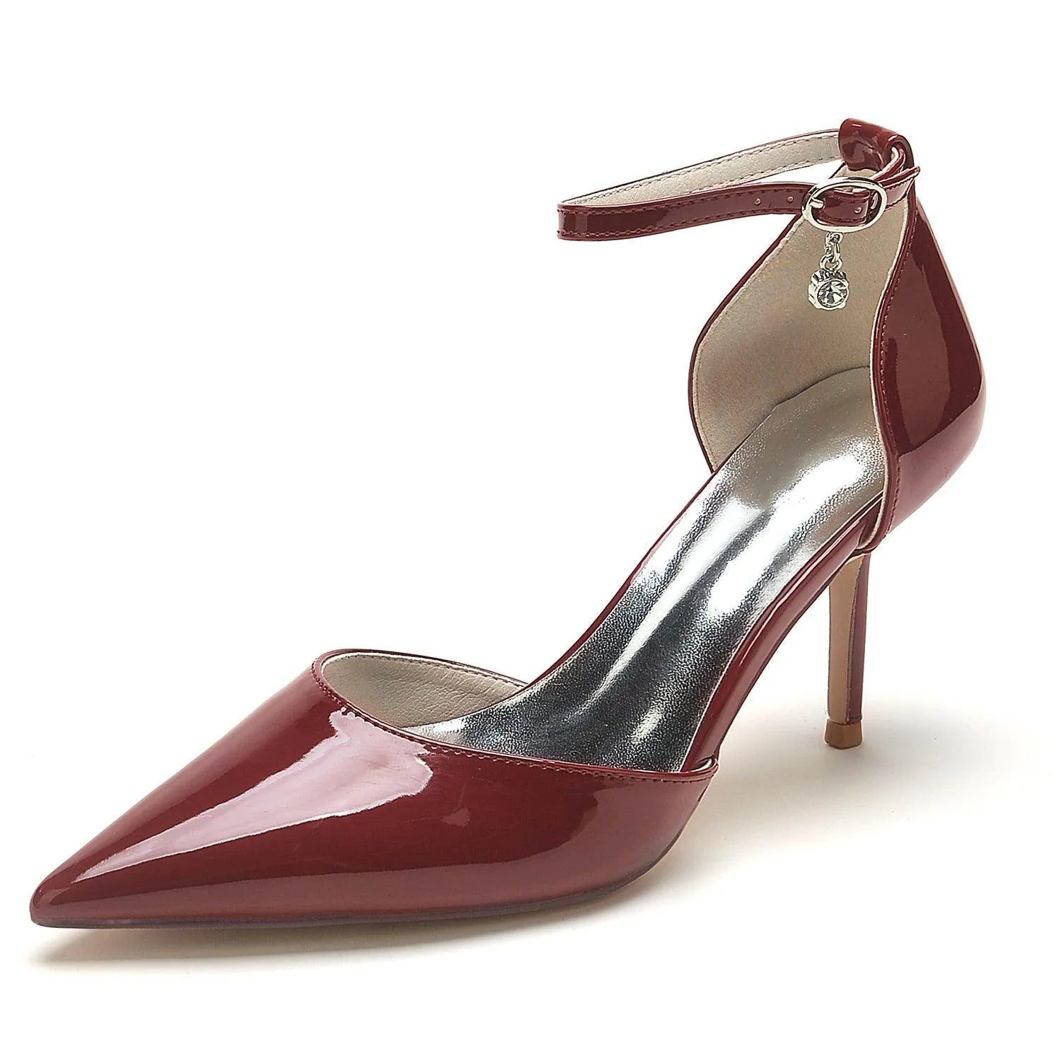 Stiletto Heel 8.5cm Patent Leather Shoes CK0180