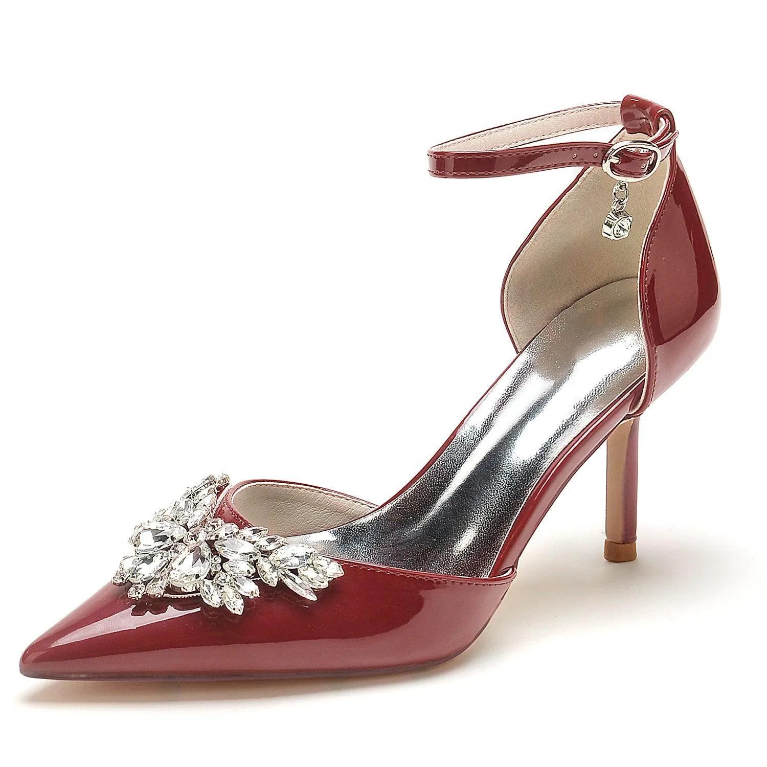 Stiletto Heel 8.5cm Patent Leather Shoes CK0181