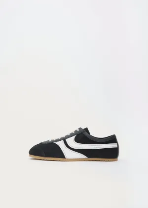 Suede Trainer  Black