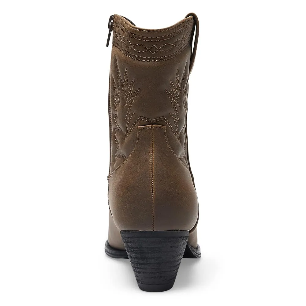 Texas Boot in Brown  Smooth